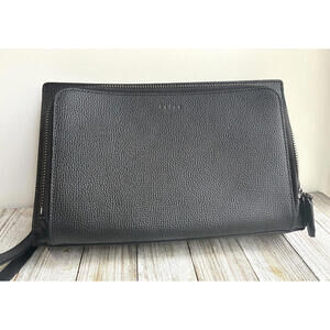 Pedro Black Clutch Wristlet 10x6x2" MINT